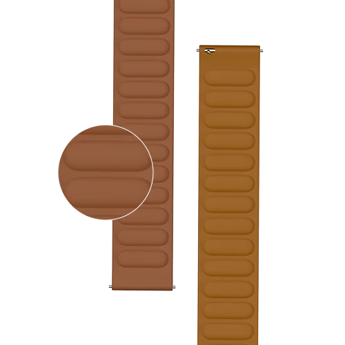 Bounce Magnetic Flow Reversible Dual Tone Silicone Watch Strap 22mm - Image 11