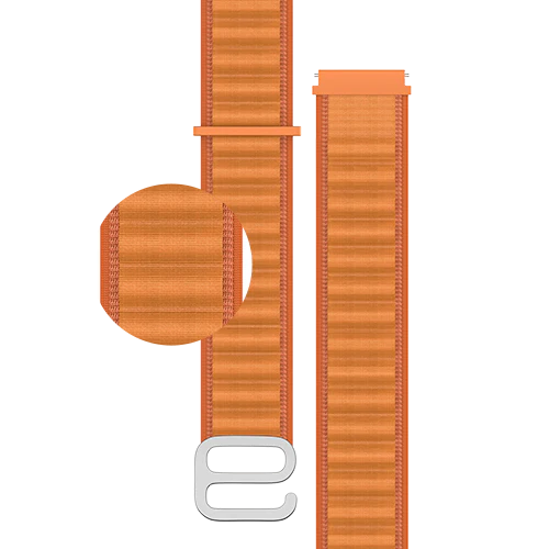 Hoop Nylon Link Watch Strap 22mm - Image 10