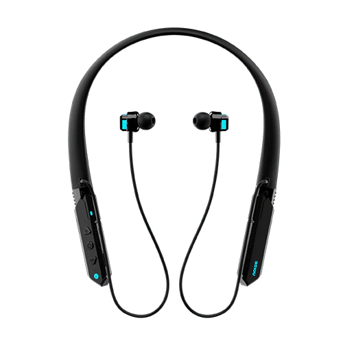 Noise Combat Wireless Gaming Neckband Earphones with Mic - Image 8