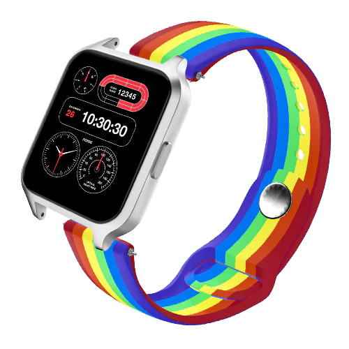 Pride Silicone Watch Strap 22mm - Image 3